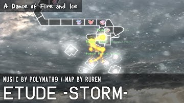 polymath9 - Etude -Storm- [ADOFAI Custom Level by Ruren] Clear