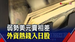 美元走弱國際資金流向轉變 外資單周大買日股2284億日圓|非凡財經新聞|20201029