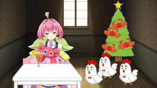 🔴桃とちょっと遅めのクリスマス！