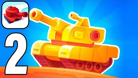 Tanks & Merge - Gameplay Walkthrough Part 2 Tank War Army (Android,iOS)