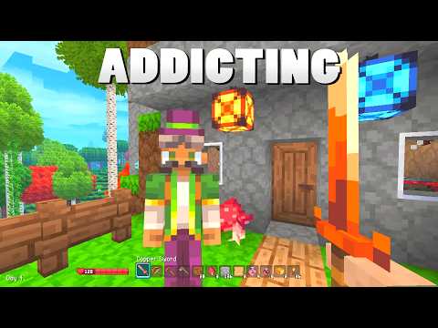 This New Voxel Survival Game Has Me HOOKED - Allumeria Gameplay
