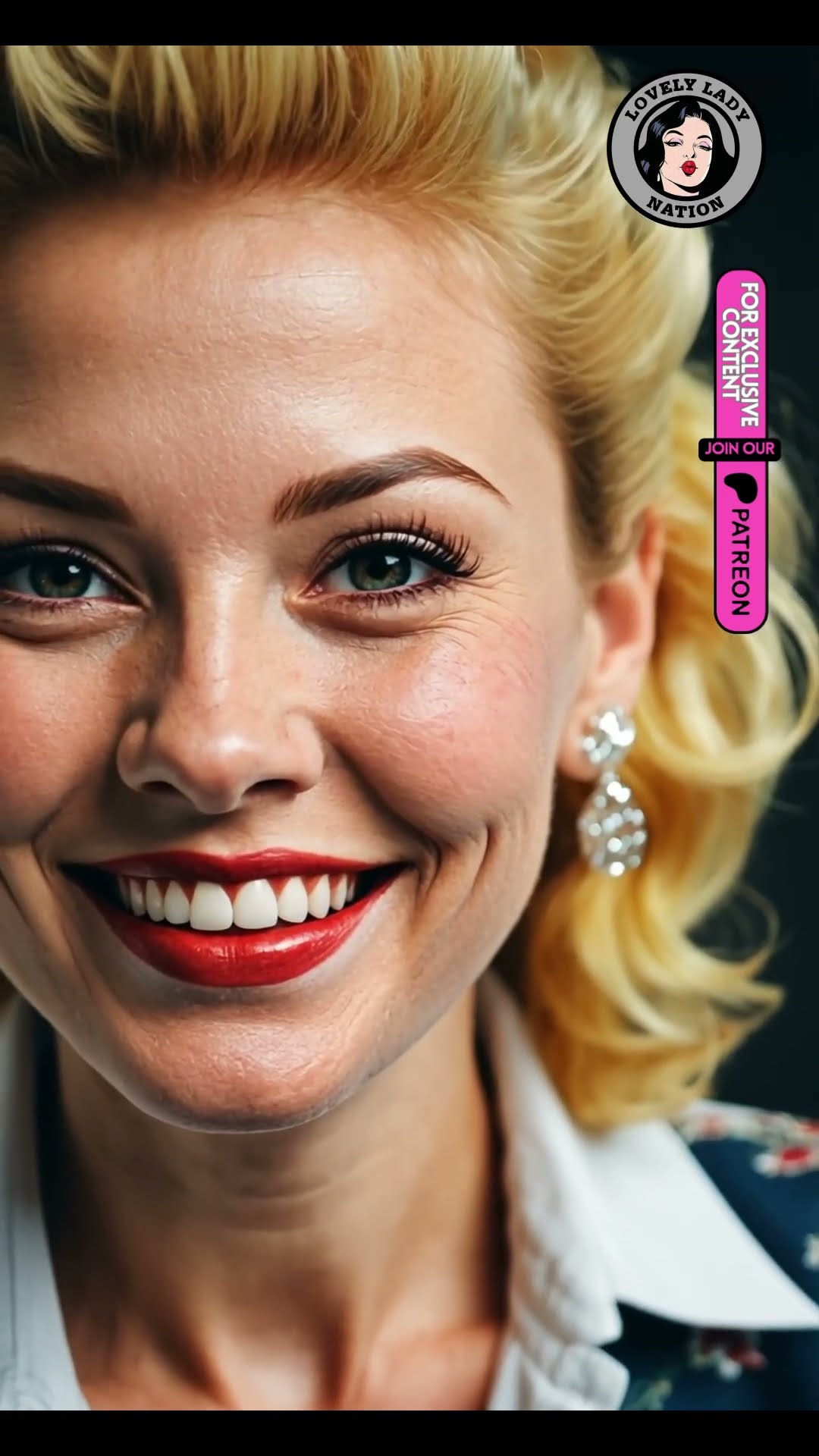 pretty rockabilly portrait - blonde hair edition vol.4 VIDEO SLIDESHOW