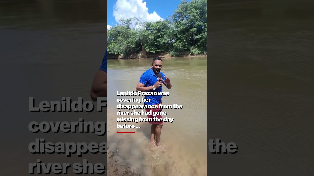 Horrifying Moment Journalist Steps On Missing Girl S Body While Reporting Her Disappearance