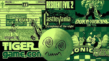 Tiger Gamecom Showcase: Sonic, RE2, Fighters Megamix, etc