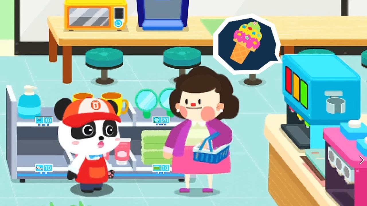 Little Panda's Town Adventures: Become the Ultimate Grocery Store ...