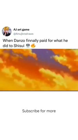 when Danzo finnally paid for what he did to Shisui Uchiha🔥... #naruto #uchiha #itachi #obito #shorts