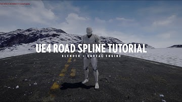 Road Spline Tutorial | UE4 + Blender | 2020