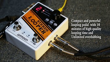 ammoon STEREO LOOPER Loop Record Guitar Effect Pedal