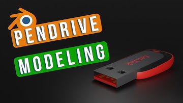 3D Pendrive Modeling: Amazing Time-Lapse!