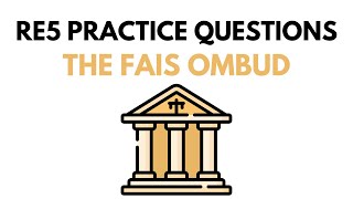 RE5 Practice Questions - The FAIS Ombud
