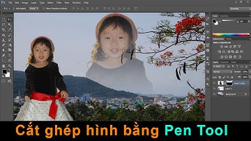 Photoshop CS6: Cắt ghép hình bằng Pen Tool [Beginner]