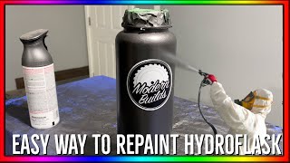 How Paint and Restore Hydro Flask [DIY - Like New]
