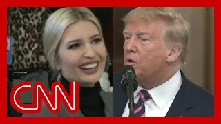 CNN fact checks Trump's claim about Ivanka during speech