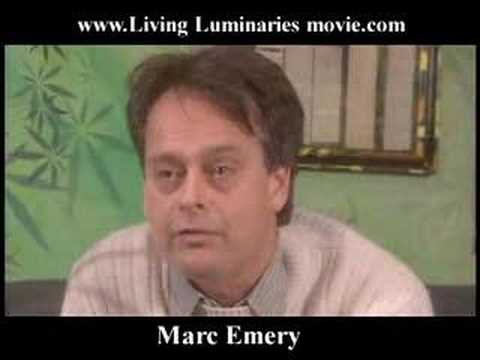 MARC EMERY in the LIVING LUMINARIES movie