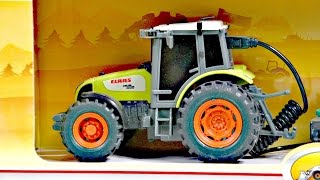 Farm Worker, 4-sort. / Traktor z Przyczepą i Światłem - Dickie Toys - 3473461 - Recenzja