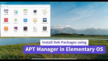 Install deb packages using APT Manager in Elementary OS