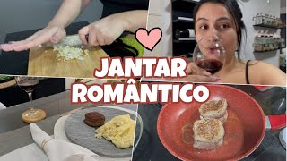 *VLOG* COZINHANDO COMIGO!! 👩‍🍳🍷👩‍❤️‍👨