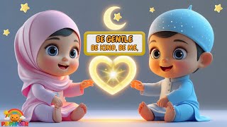 Be Gentle, Be Kind, Be Me | Soft Islamic Kids Song | Toddler Manners & Kindness Learning screenshot 5