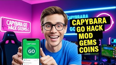 Capybara Go! Hack - Get Unlimited Coins & Gems For Free (iOS/Android)