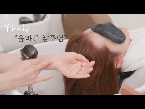 [차홍뷰티] 올바른 샴푸법 | How to wash your hair properly