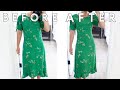 HOW TO SLIM A DRESS IN 8 MINUTES 