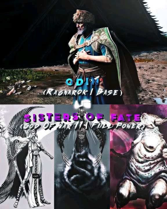 Odin Vs Sisters Of Fate | Battle #shorts #godofwar #godofwarragnarok