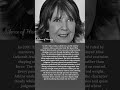 Eileen Atkins walked into a world ruled by manners, silence,and social rank. She played Miss Deborah