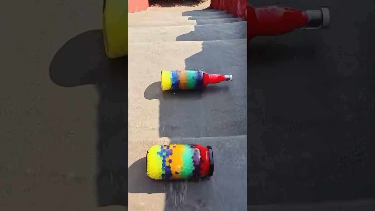 Breaking glass bottles ! Crushing Crunchy and Soft things 