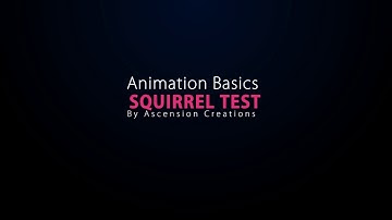 Squirrel animation in Maya
