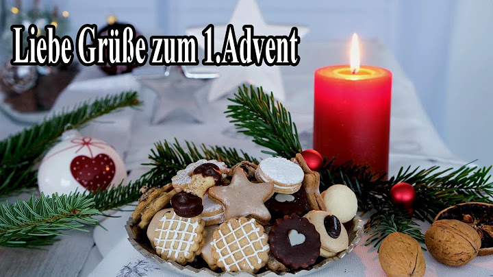 Adventsgrüße für dich! Ich wünsche dir einen schönen 1. Advent 2023