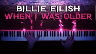 Billie Eilish - WHEN I WAS OLDER (inspired by ROMA) - piano cover | tutorial