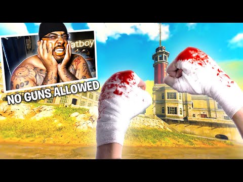 ALL WEAPONS WERE BANNED IN THIS REBIRTH ISLAND MATCH ..