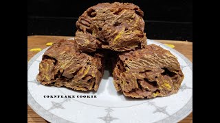 New idea for no bake cookies Delicious  | 2 ingredient only cornflake cookie | ideal for breakfast Kellogg S Corn Flakes 2 Ingredient No Bake Cookies