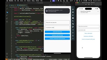 ASMR Programming - React Native Local Notifications with Expo Notifications  - No Talking