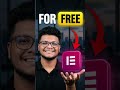 Elementor Pro Free Download #shorts