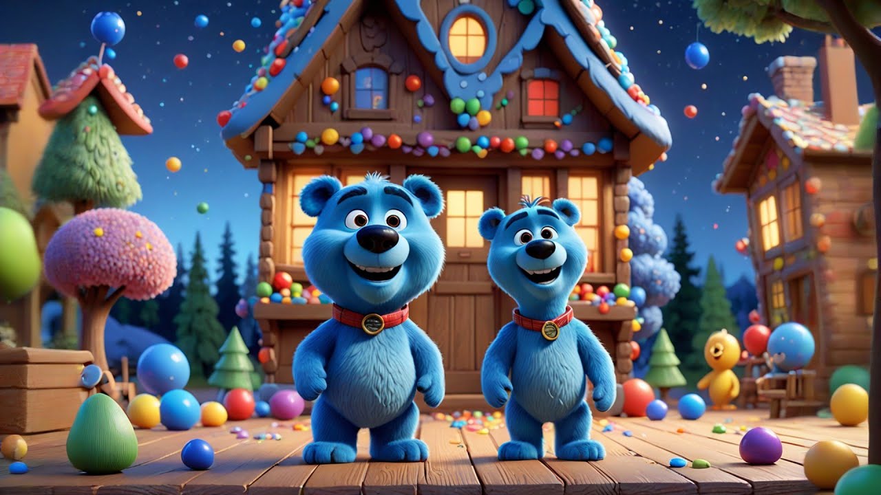 Ten Little Candy Bears Dancing | Fun Counting Song for Kids | Sweet Nursery Rhyme