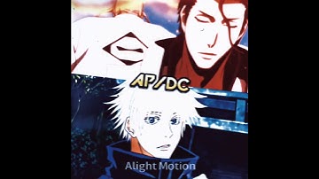 Aizen Vs Gojo #aizen #gojo #jjk #jujutsukaisen #bleach #ichigo #anime #manga #fyp #fypシ #yt #shorts