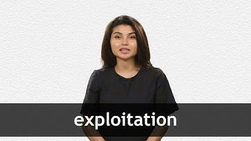 How to pronounce EXPLOITATION in American English
