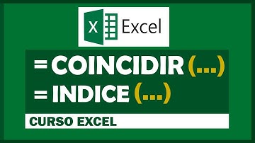Curso Excel: Función INDICE y COINCIDIR