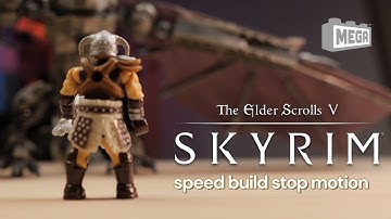 MEGA Skyrim Alduin Comes To Life | Stop-Motion Animation + Review