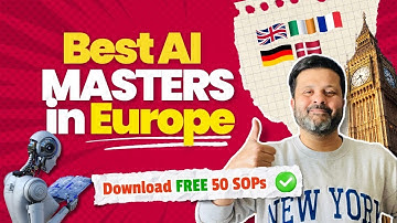 Study Masters in Artificial Intelligence in Europe | Best AI Masters in Europe | AI Masters Courses