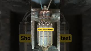 Short armature test #Short #armature #test #armature #drillingtools #circuit #repair #drillmachine
