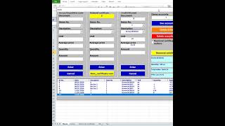 Credits and Discounts Create your own warehouse management program for 756 items