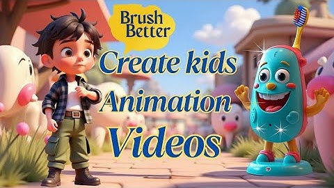 How to Create Animated Kids Stories Videos with AI For Free | (Step-by-Step Tutorial)
