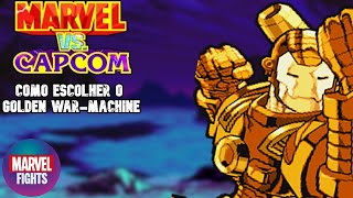 Tutorial - Como escolher o Golden War-Machine no Marvel Vs. Capcom