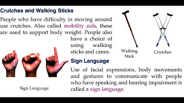 Class 3 EVS Chapter  2 People With Special Needs