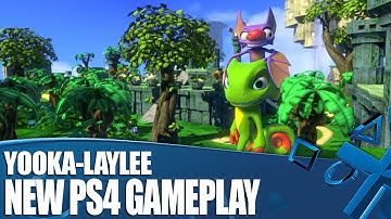 Yooka-Laylee New PS4 Gameplay - Classic Platformers Are Back!