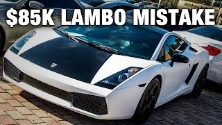 this guy got scammed buying a used lamborghini gallardo and how he could have avoided it