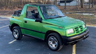 1996 Geo Tracker - Walkaround and Startup
