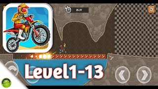 Top Moto Bike X3M Racing - Gameplay android Waklthorugh - Motor Racing Level1-13 Indonesia screenshot 2